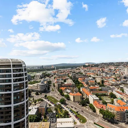 Castle View In Sky Park By Zaha Hadid Bratislava
